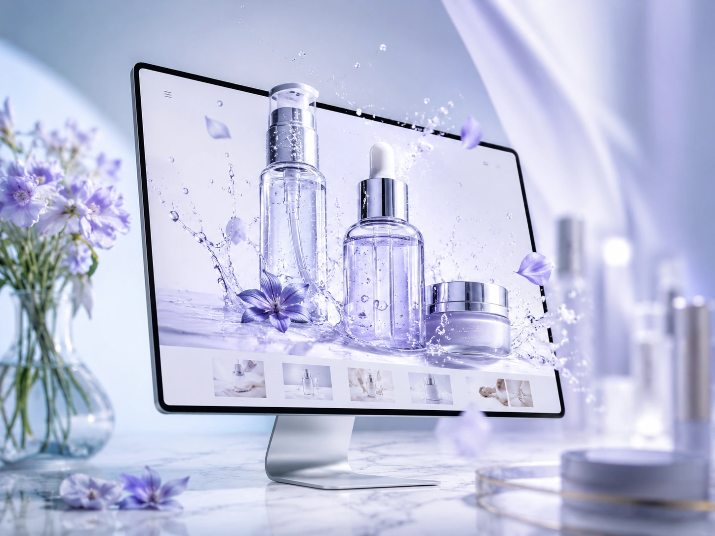 BELLEZA: experiencia web publicitaria