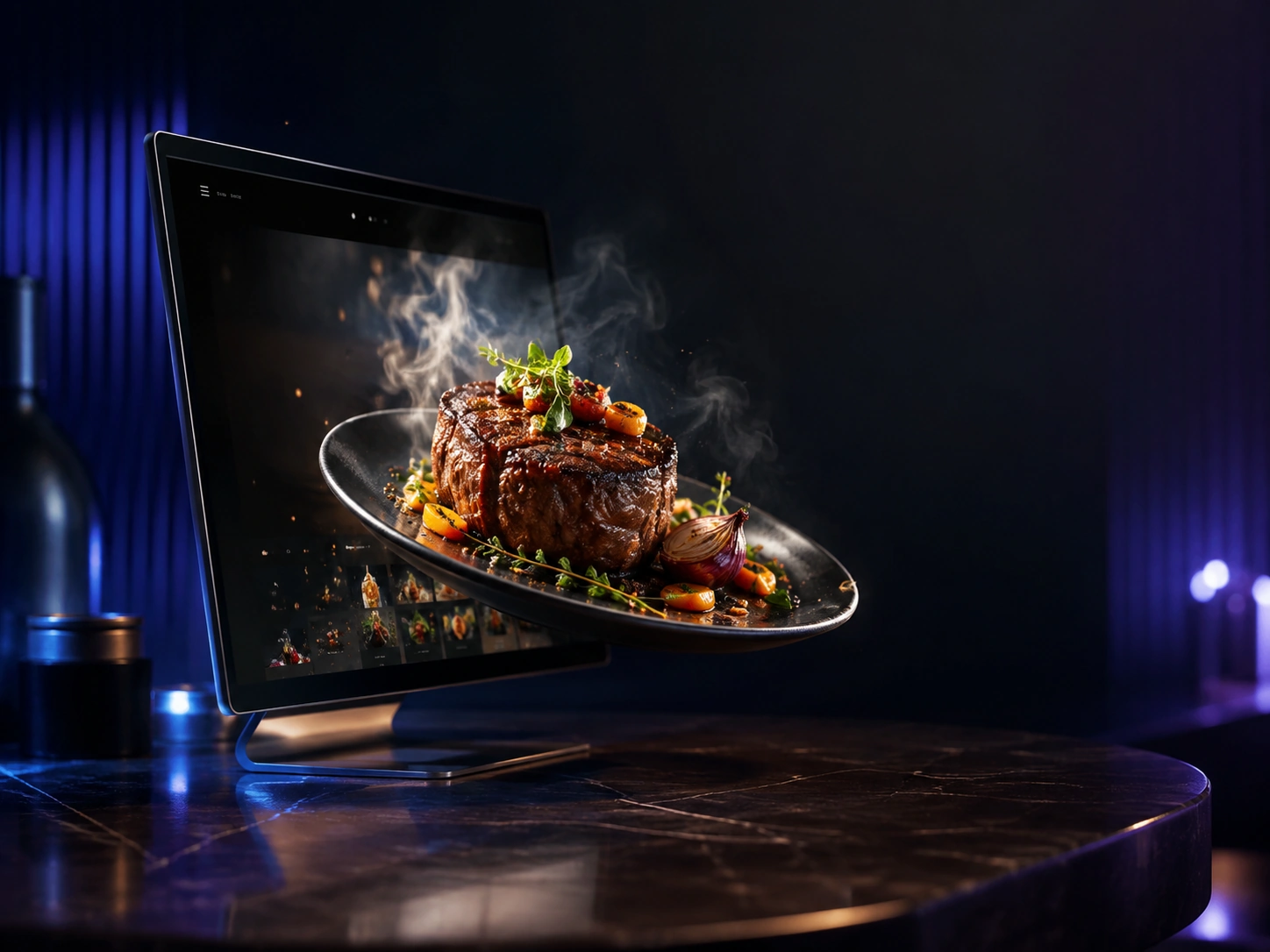 GASTRONOMÍA: experiencia web publicitaria